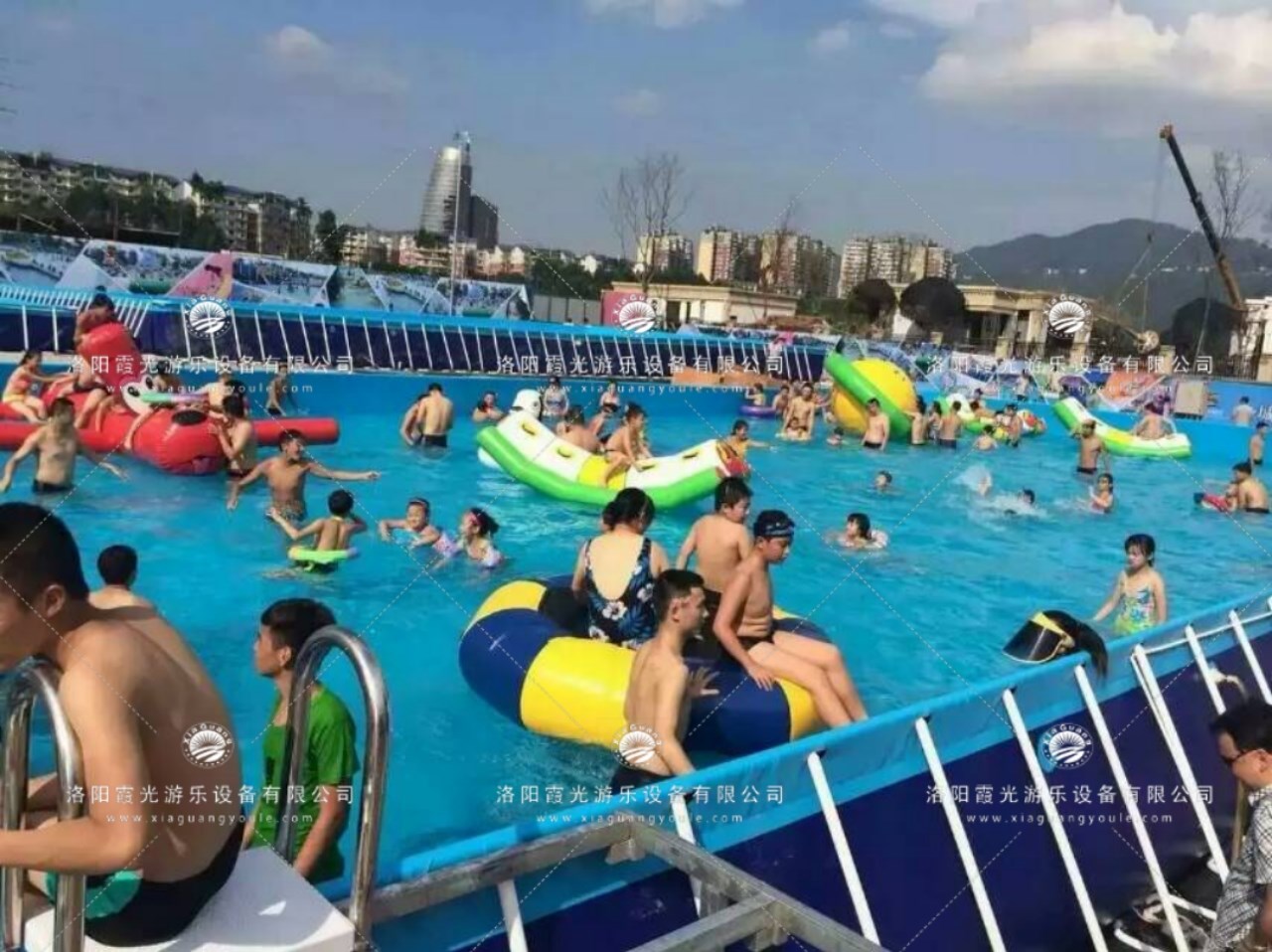 古浪支架泳池